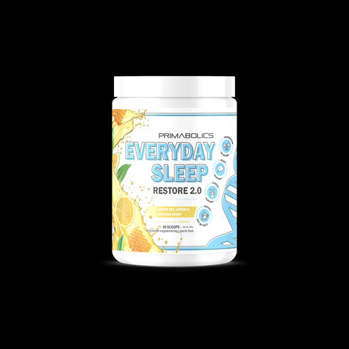 Everyday Sleep Green Tea, Lemon + Manuka Honey Powder-Primabolics-Matakana Pharmacy